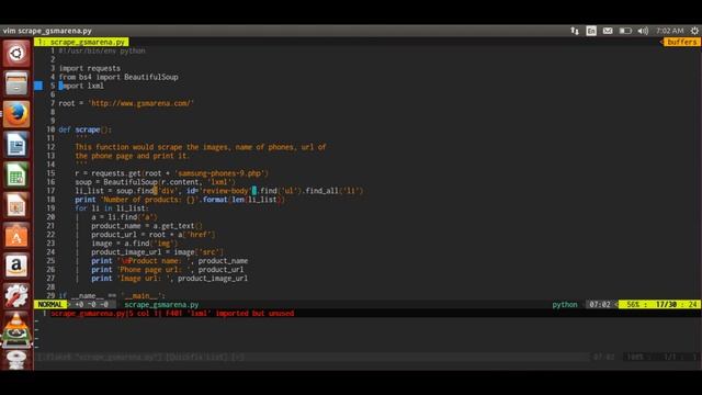 How to create a simple web scraper using Python смотреть онлайн