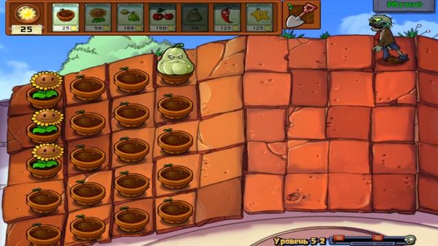 ЗОМБИ ВОРУЮТ У МЕНЯ РАСТЕНИЯ НА КРЫШЕ - Plants vs Zombies #15 | РАСТЕНИЯ ПРОТИВ ЗОМБИ смотреть онлайн