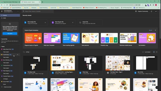 Setup Figma In Your PC - Figma Interface Overview смотреть онлайн