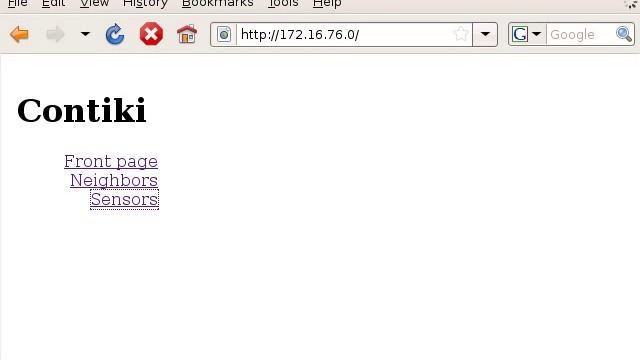 Contiki AJAX-style web server for the Tmote Sky / TelosB смотреть онлайн