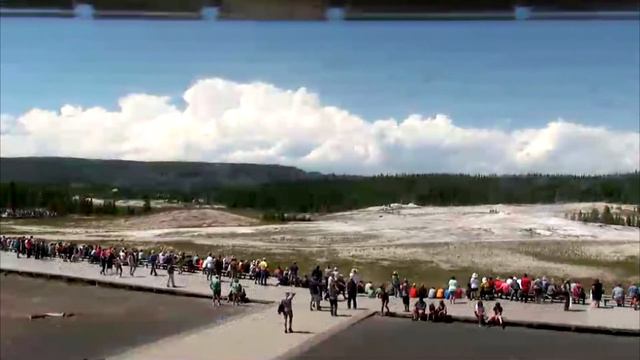 Yellowstone Supervolcano: Old Faithful time lapse - Извержение гейзеров: Супервулкане Йеллоустон смотреть онлайн