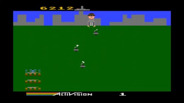 Kaboom!  Atari 8 Bit