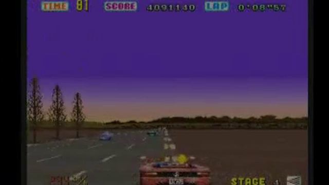 OutRun -- The God ! -- Route B 4'36''40 смотреть онлайн