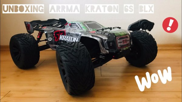 Unboxing ARRMA Kraton BLX 6S - это лучшее предложение в 1/8 масштабе!!!