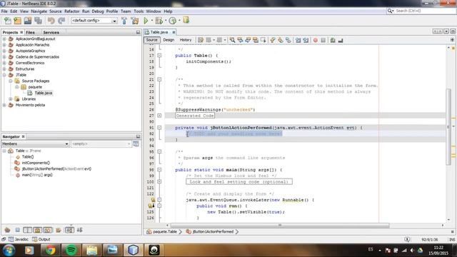 JTable con CheckBox смотреть онлайн