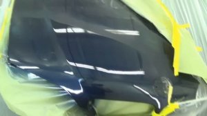 Покраска капота переходом (в первый раз)