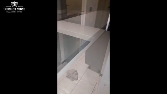 Столешница из искусственного камня с барной стойкой на ноге из камня смотреть онлайн