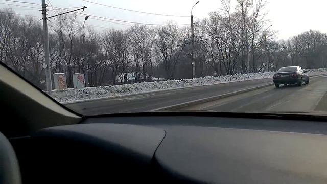 Едем от Южного до Сосновки . Площадь 60-летия Октября. Хабаровск смотреть онлайн