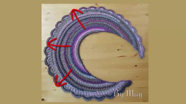 Вязаные шали крючком #ЛюдмилаТен смотреть онлайн