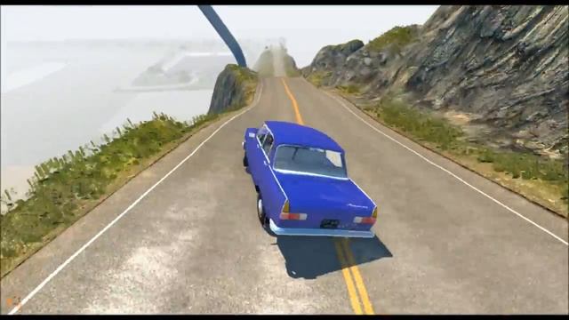 BeamNG.Drive Mod : Moskvich 412 (Crash Test)