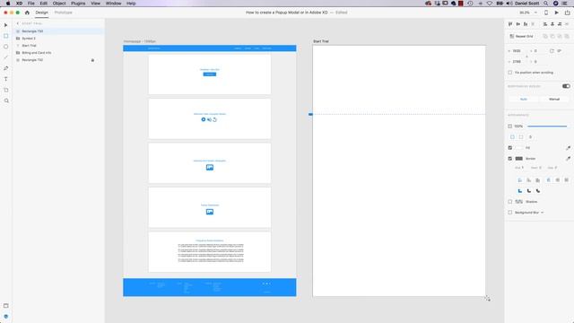 How to Create a Popup Modal in Adobe XD смотреть онлайн