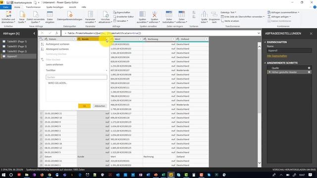 Power BI - PDF mit mehreren Tabellen importieren - 1 смотреть онлайн