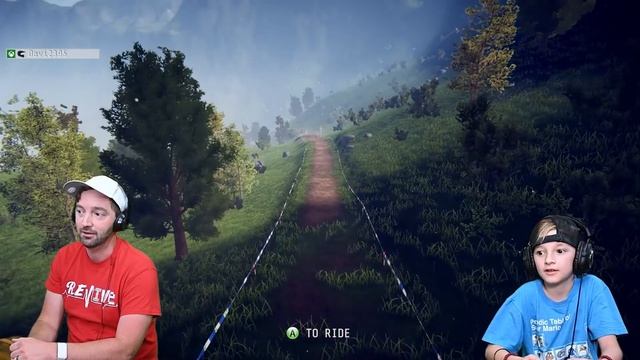 Father & Son BIKE A 5,000 FOOT DEATH JUMP (Descenders) смотреть онлайн