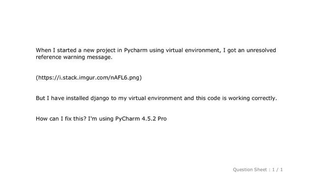 Django : Pycharm unresolved reference in virtualenv смотреть онлайн
