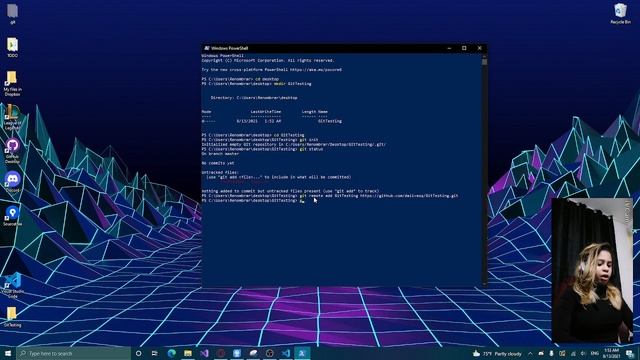 Manejo de Git - Remoto y Local - PowerShell смотреть онлайн
