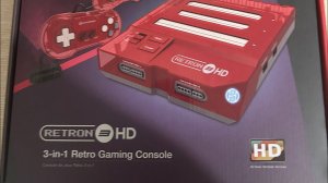 Обзорчик ретро консоли Retron3 HD и пару флеш картриджей snes и sega
