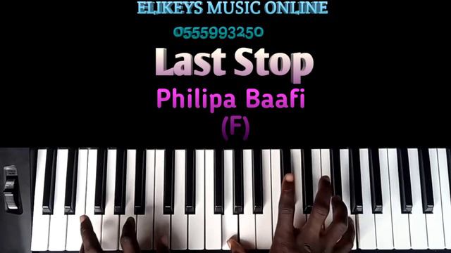 How to play Yesu Ye me Last stop - philipa Baafi on Key F смотреть онлайн