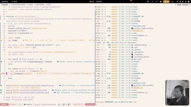 learn git worktree смотреть онлайн