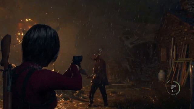 Ada got Trapped in Foothold Trap in Resident Evil 4 Separate Ways смотреть онлайн