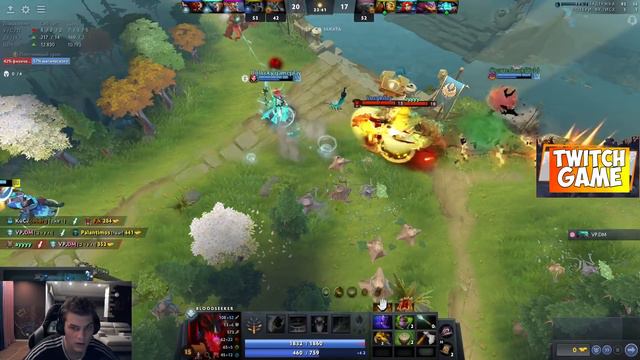 АЙСБЕРГ ЛУЧШАЯ ИГРА НА ШТОРМЕ В КОМАНДЕ С VP.DM | DOTA 2 ICEBERG смотреть онлайн