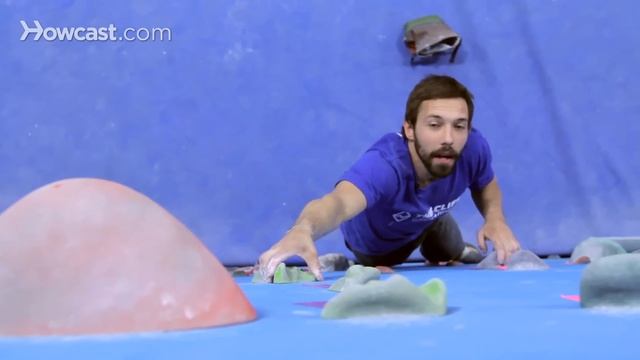 How to Grip Indoor Climbing Holds | Rock Climbing смотреть онлайн
