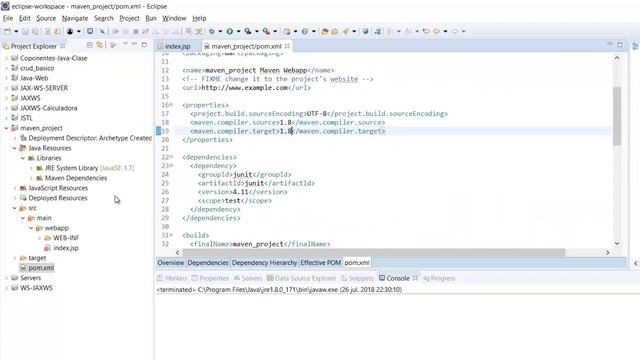Cómo crear y configurar un proyecto Maven en Eclipse смотреть онлайн