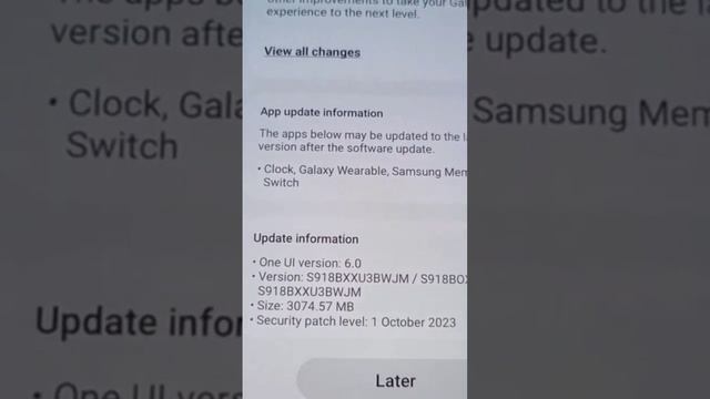 Samsung Galaxy S23 Ultra Official Android 14 One UI 6.0 Update it's Here packed with New Features смотреть онлайн
