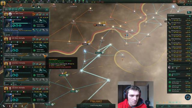 Stellaris 2.2.6: U.N.I.O.N. #9 - Hello Unbidden смотреть онлайн
