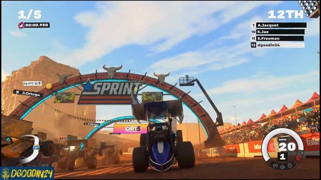 Sprint Car AI is BROKEN - Dirt 5 on PS5 - Career Part 3 смотреть онлайн