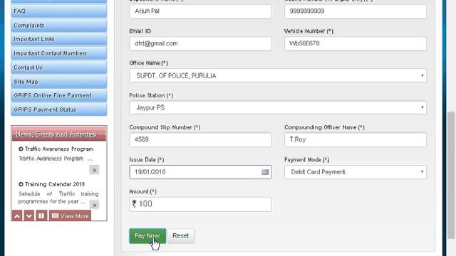 How To Pay West Bengal Traffic Fine Online? смотреть онлайн