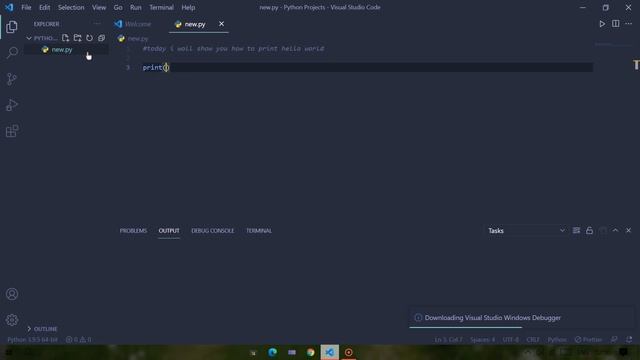 Python|| How to print hello world|| Tutorial Series #1 || More tutorials coming soon смотреть онлайн