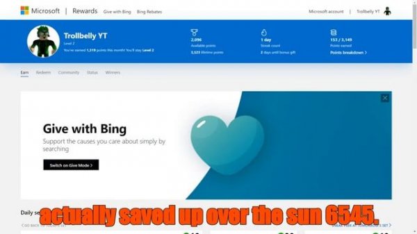 Microsoft rewards robux is BACK!!! (plus robux giveaway!)