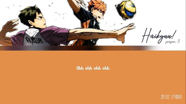 BURNOUT SYNDROMES - Let There be Light (光あれ/Hikari are) | Haikyu!! OP (KAN/ROM/ENG Trans Lyric) смотреть онлайн
