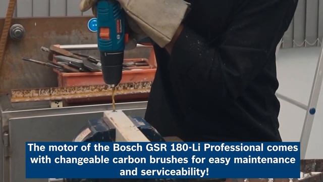 Аккумуляторная дрель-шуруповерт Bosch GSR 180-LI (06019F8109, 06019F8120, 0615990K9P) смотреть онлайн