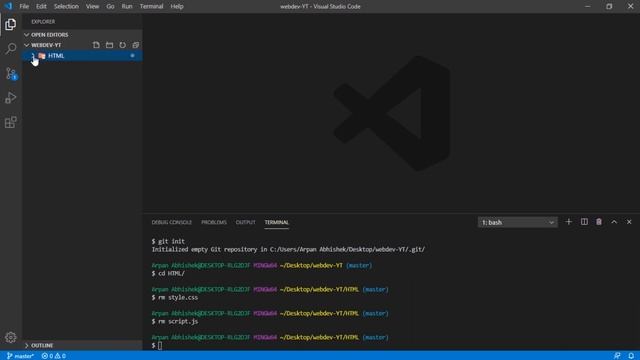 1. Git, Basic terminal commands and basic HTML structure | Web Development | A Full-stack Series смотреть онлайн