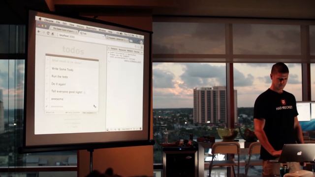 Testing Javascript with Teaspoon and Jasmine смотреть онлайн