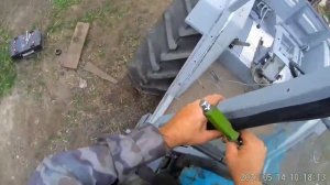 Как мы лобовое стекло устанавливали МТЗ-50-80 как установить лобовое стекло на кабину аквариум