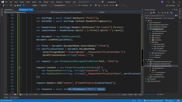 C# ASP.NET Core 3 - Voting System - Ep17 - Integration Testing Service Level (Advanced) смотреть онлайн