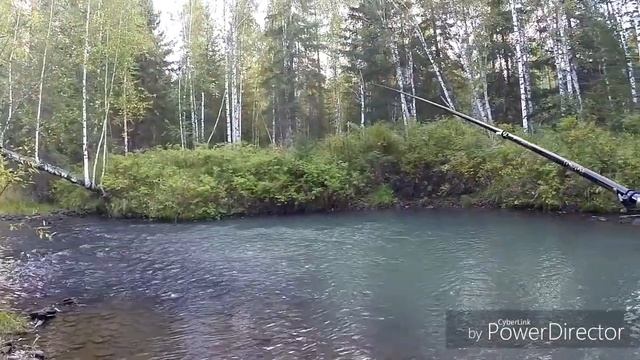 Ловля хариуса на Тенкару. Таежная речка. смотреть онлайн