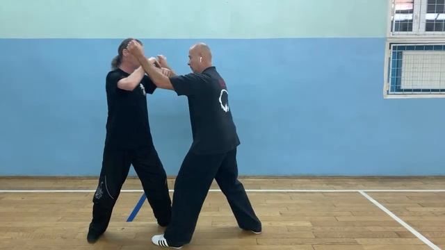 Ицюань Туйшоу-2020 (13) / Yiquan Workout. Удары в Туйшоу. Обучение начинающих Туйшоу (9.11.20) смотреть онлайн