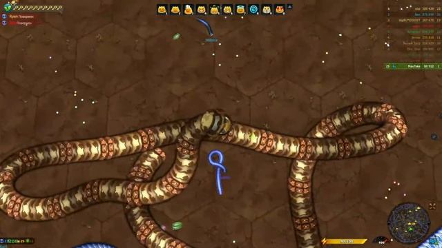 Сможет ли Ms KIRIUS попасть в ТОП-3? Червячки Little Big Snake (музыкальное прохождение) #5 смотреть онлайн