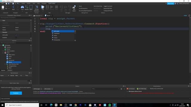 How to use Remote Events ROBLOX Studio 2021 смотреть онлайн