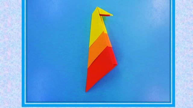 Мастер-класс в технике оригами Сказочная птица смотреть онлайн