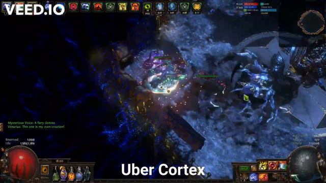 PoE 3.19 MeowCat Charge Stacking Explo Traps - Uber Cortex (no audio) смотреть онлайн