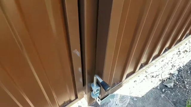 Откатные ворота в Мирном смотреть онлайн