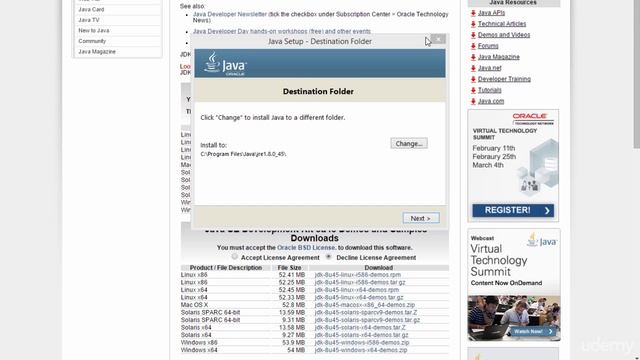 The Complete Android Developer Course -02 Install Java, JDK and JRE смотреть онлайн