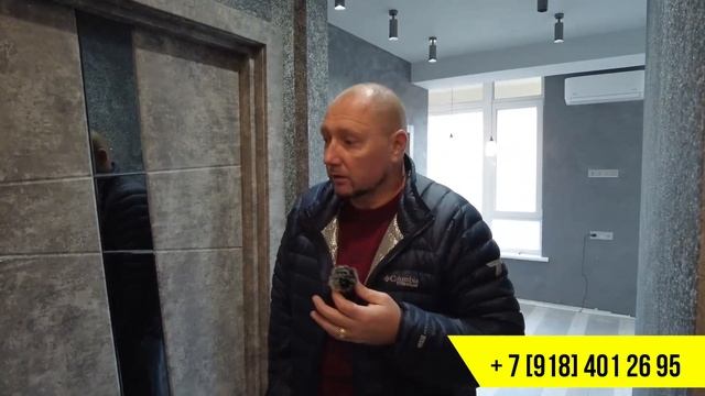 Готовый ремонт квартиры 50 кв/м ЖК Кватро Сочи смотреть онлайн