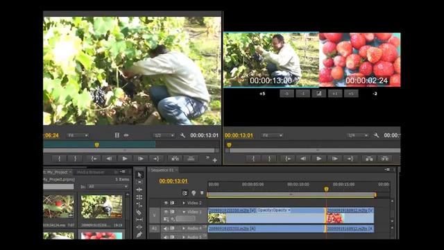 Adobe Premiere Урок 14 Тримминг в Adobe Premiere trimming смотреть онлайн