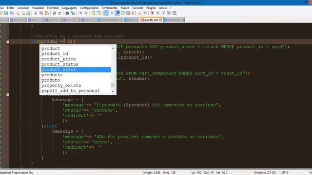 Como Criar Carrinho de Compras com PHP e AJAX Aula 10 - Alterar Quantidade dos Produtos [PHP] смотреть онлайн
