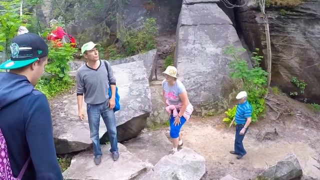 Поездка в Каменный город Trip to Stone city (Russia, Perm region) смотреть онлайн